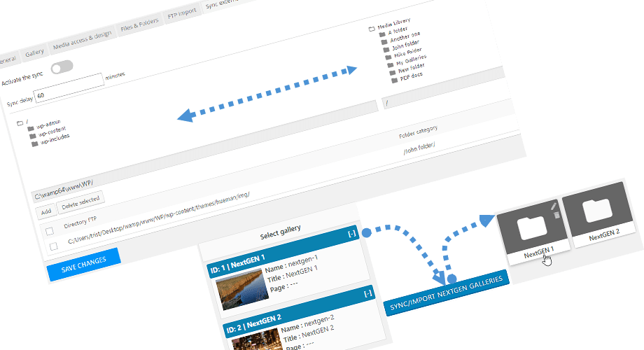 WP Media Folder, WordPress folder in media