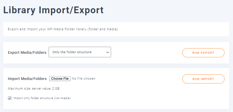 bibliotecă-import-export