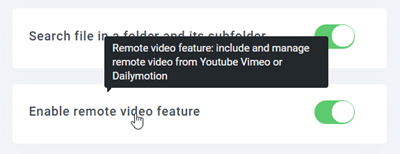 remote-video-functie