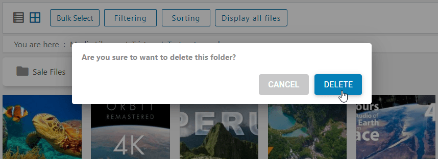 usuń folder