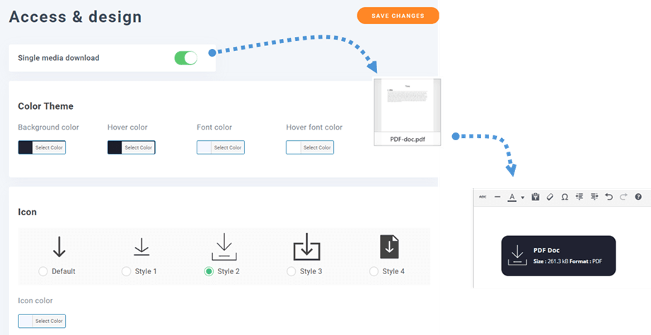 Single-File-Design