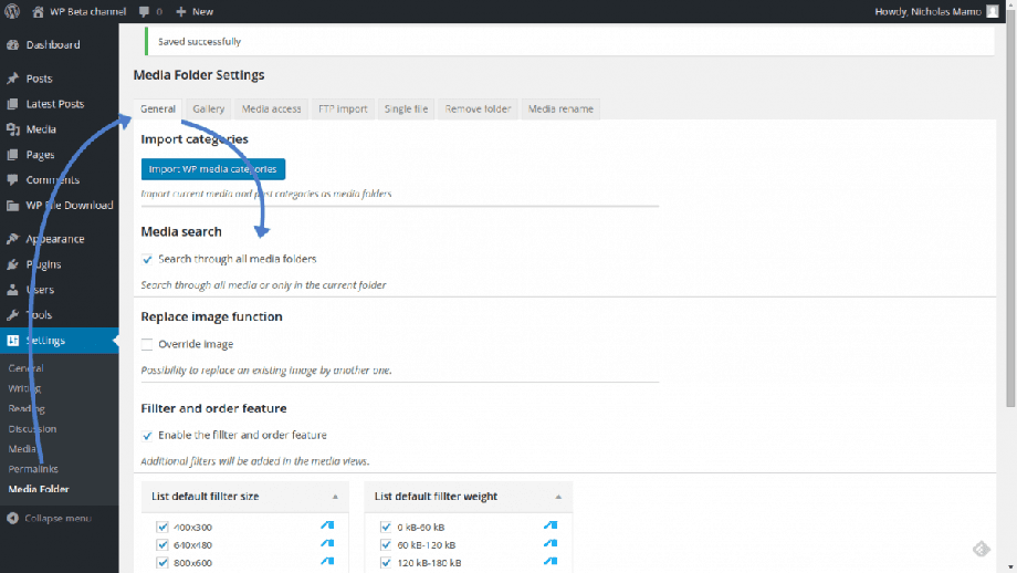 Search-Settings