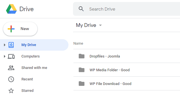 google-drive-mappen