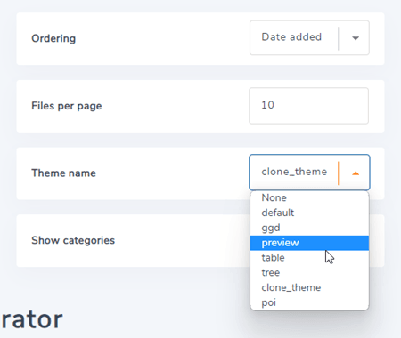 Shortcode-Bestellung