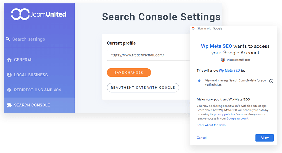 google-search-console-wordpress-connection
