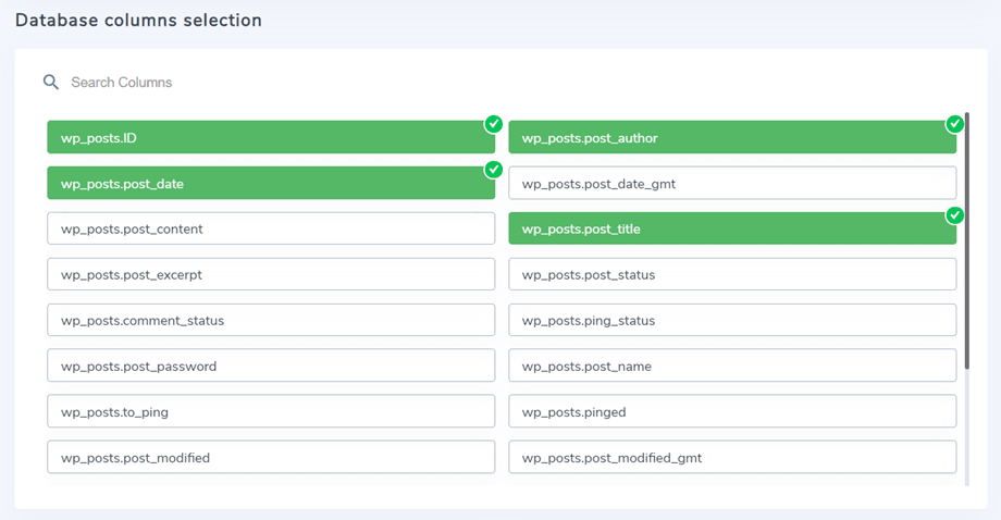 columns-selection