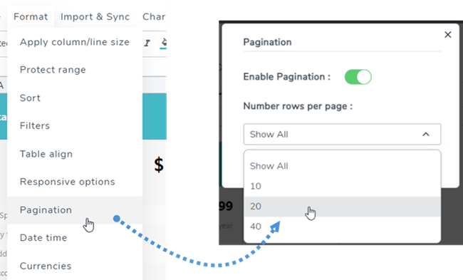 WP Table Manager :样式表