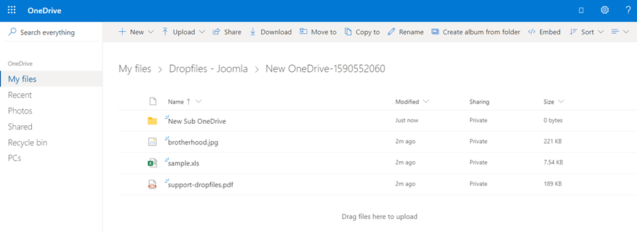 onedrive -веб