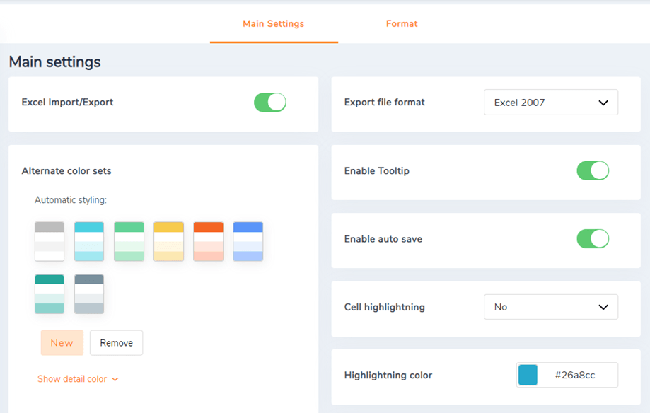 droptables พารามิเตอร์