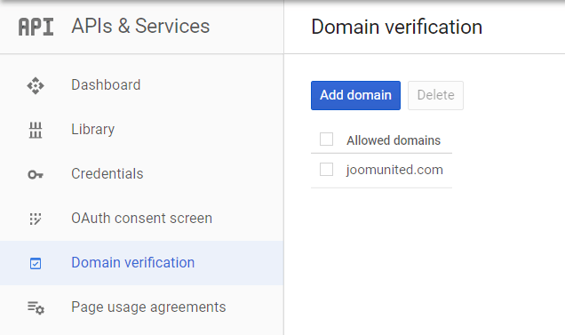 adicionar-verificar-domínio