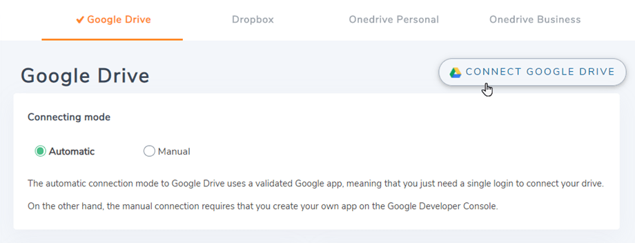 google-drive tự động