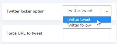 Twitter-Option