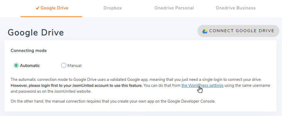 unonnected-google-drive