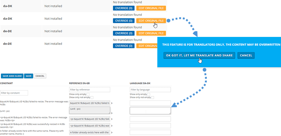 start-nuova-traduzione