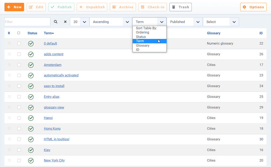 filter-definitioner