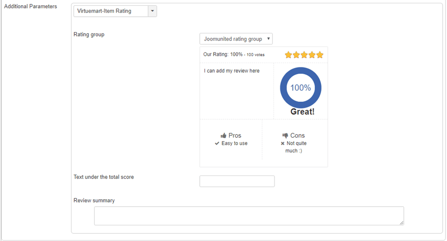 additional-parameter-vm-rating