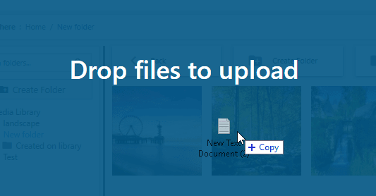 Drag-and-drop-files