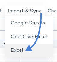 3-Import - Synkroniser-Excel