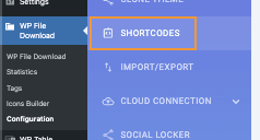 shortcode-generator