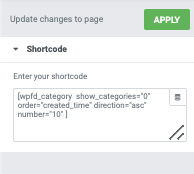 shortcode-pasted