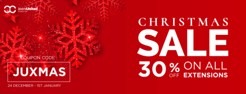 Christmas and New Year 2022 sale: 30% OFF!