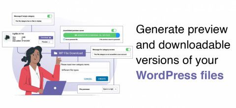 Genera versioni in anteprima e scaricabili dei tuoi file WordPress