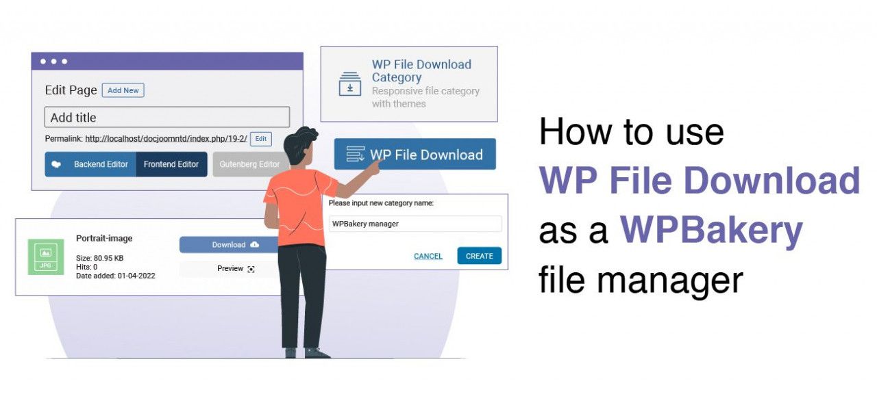 Sådan bruges-WP-File-Download-som-en-WPBakery-fil-manager
