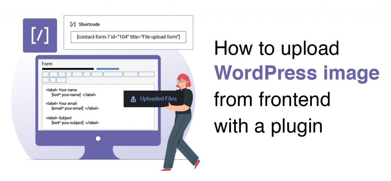 Wie man ein WordPress-Bild vom Frontend mit einem Plugin hochlädt