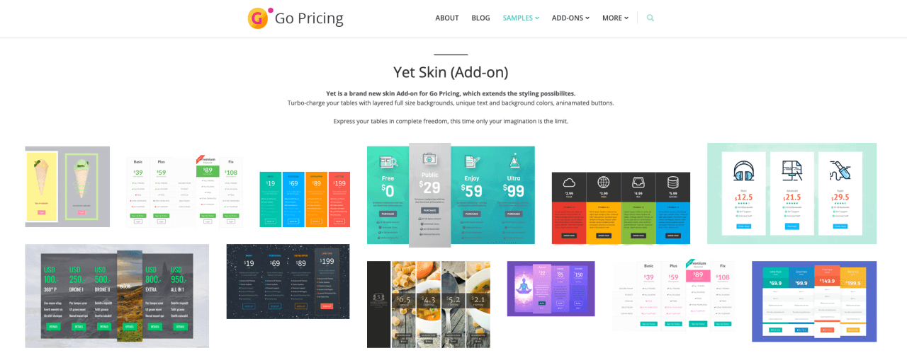 Go Pricing-plug-in