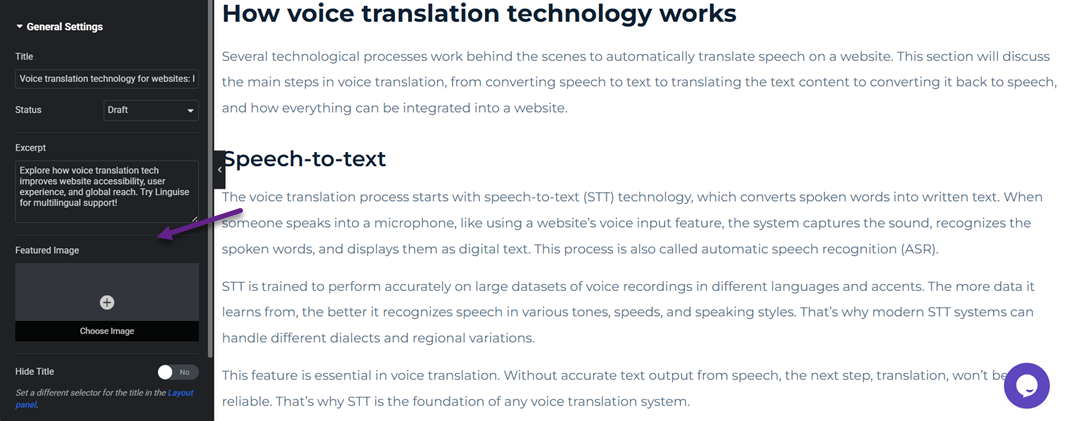 Escolha a imagem - Como adicionar imagens em destaque ou miniaturas de postagens no WordPress