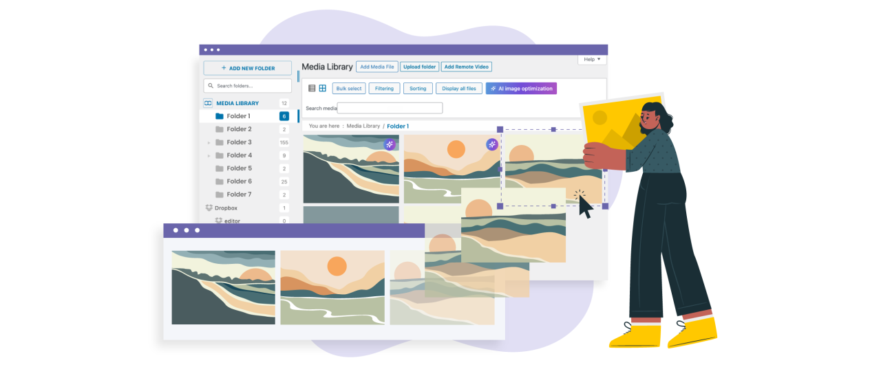 كيفية إنشاء معرض صور في ووردبريس (خطوة بخطوة)