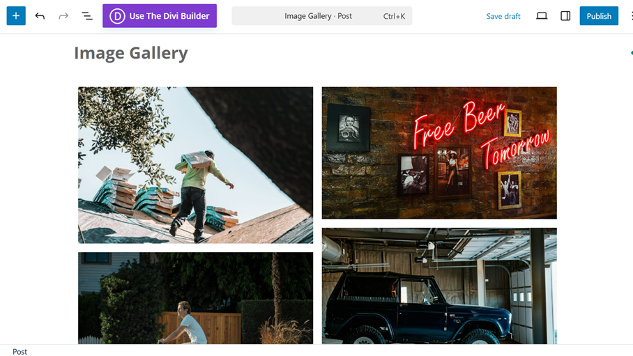 إدراج ناجح - كيفية إنشاء معرض صور في ووردبريس (خطوة بخطوة)
