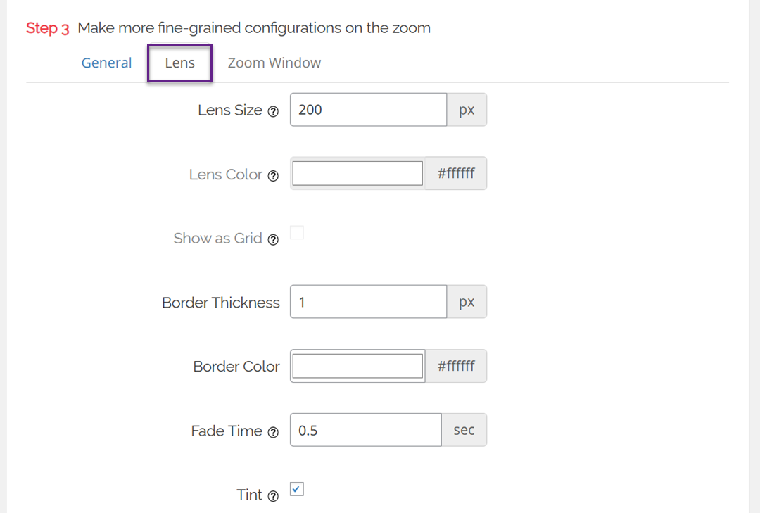 عدسة - كيفية إضافة تكبير للصور في ووردبريس 