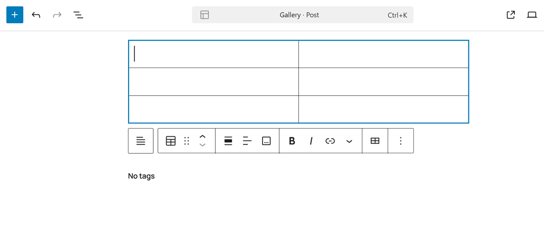 كيفية إضافة الجداول إلى منشورات وصفحات WordPress (لا يتطلب HTML)