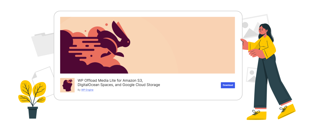 WP ऑफलोड मीडिया के साथ ऑफलोड - WP Media Folder के साथ ऑफलोड - चरण दर चरण सेटअप - लाभ - वर्डप्रेस गूगल क्लाउड स्टोरेज - अपने मीडिया को कैसे ऑफलोड करें