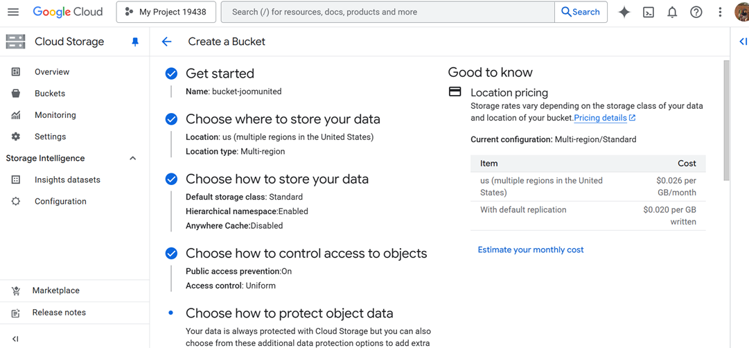 सेटिंग बकेट - वर्डप्रेस गूगल क्लाउड स्टोरेज - अपना मीडिया कैसे ऑफलोड करें 
