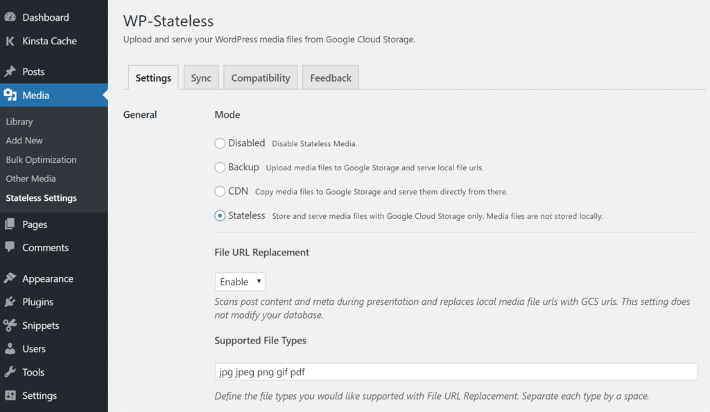WP स्टेटलेस वर्डप्रेस गूगल क्लाउड स्टोरेज - अपना मीडिया कैसे ऑफलोड करें