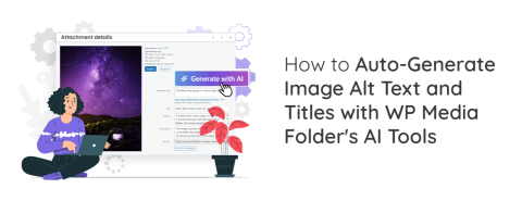 So generieren Sie automatisch Bild-Alt-Texte und Titel mit den KI-Tools von WP Media Folder