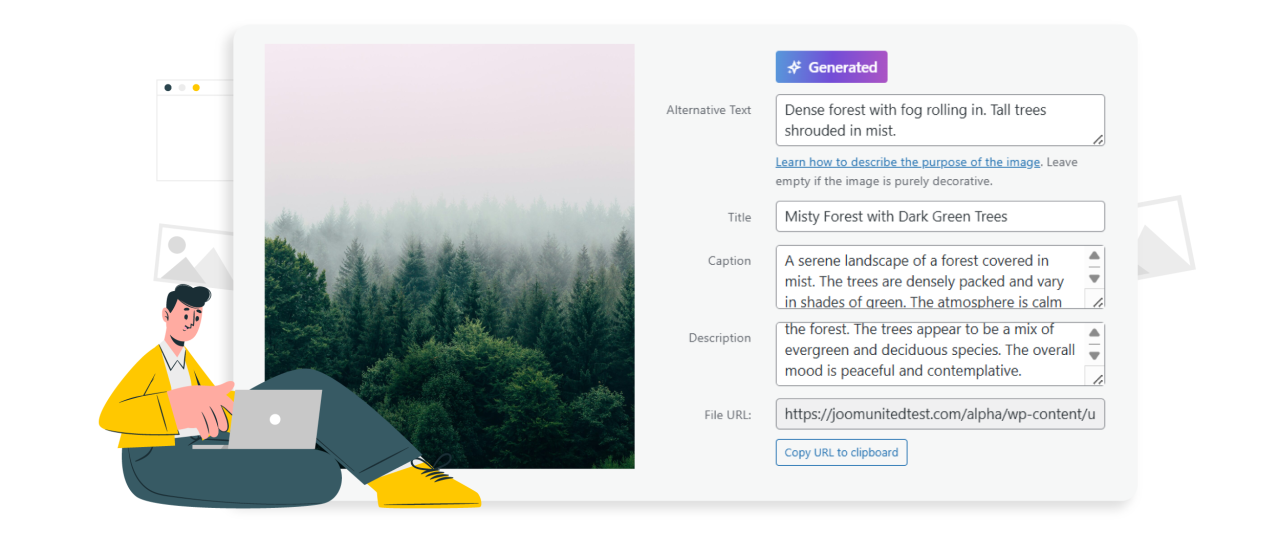 Optimización masiva de metadatos: cómo optimizar masivamente los metadatos de imágenes existentes con WP Media Folder AI