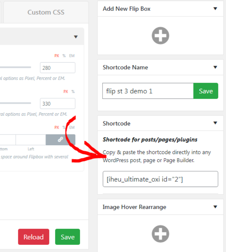 Custom Shortcode Image Hover Effect