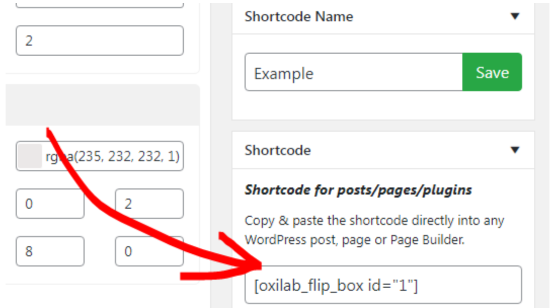 Flipbox Shortcode Genertor