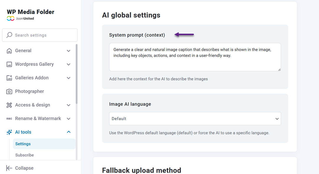 Suggestion contextuelle : Comment utiliser WP Media Folder AI pour améliorer les légendes d’images et augmenter le taux de clics