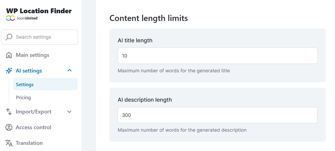 Configurações de IA - Como a IA Pode Melhorar a Experiência de Mapas Locais para Usuários do WordPress