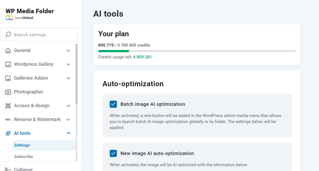 AI Tools - How to Automatically Generate SEO-Friendly Filenames for Images with WP Media Folder AI