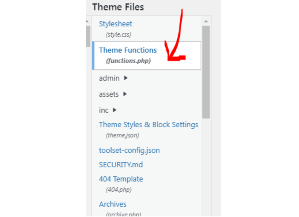 Файл functions.php