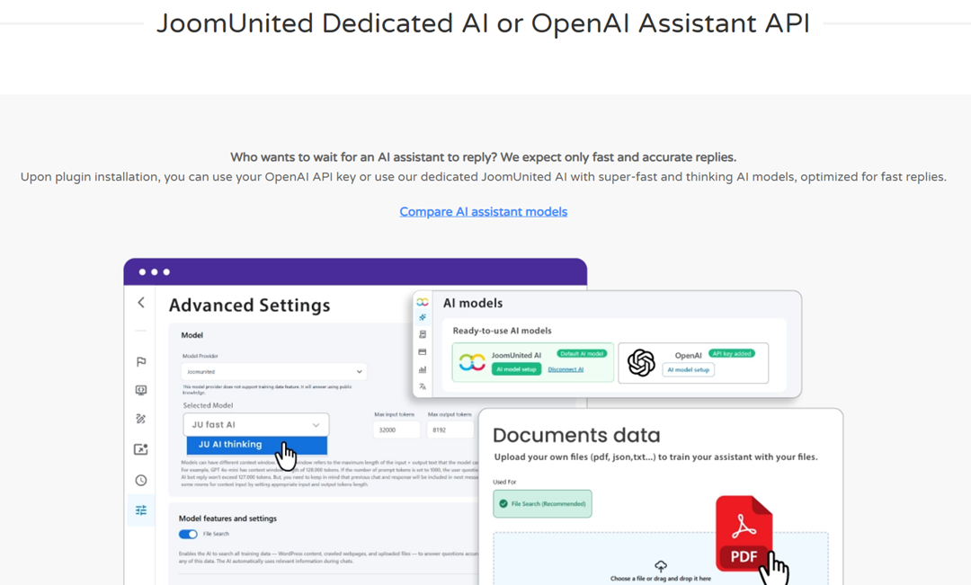 Модель ИИ Joomunited - Как модели ИИ влияют на взаимодействие пользователей с сайтами WordPress
