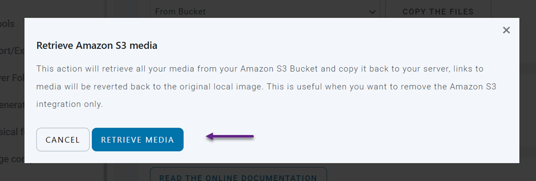 Recuperar medios - Cómo conectar Amazon S3 Buckets a WP Media Folder para un almacenamiento en la nube optimizado