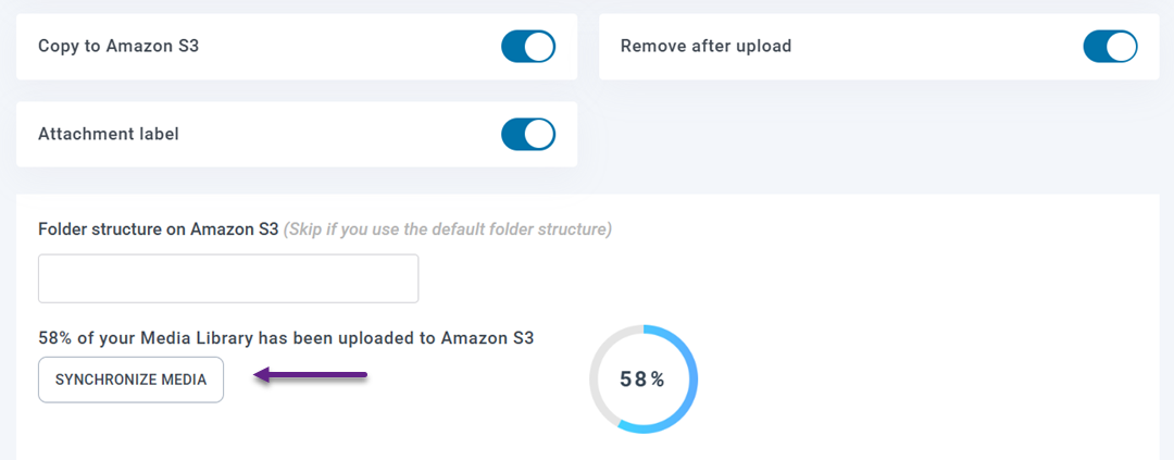 Sincronizar medios - Cómo conectar Amazon S3 Buckets a WP Media Folder para un almacenamiento en la nube optimizado
