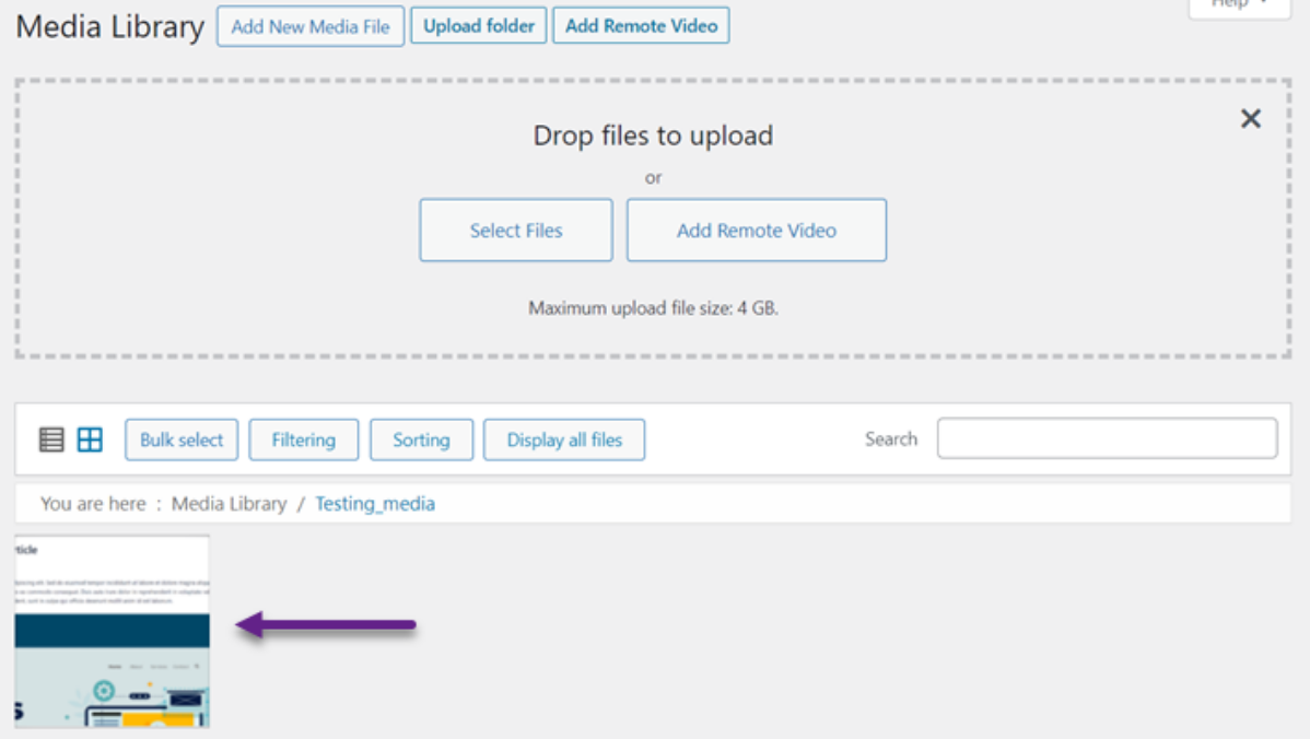 Uploading an Image File