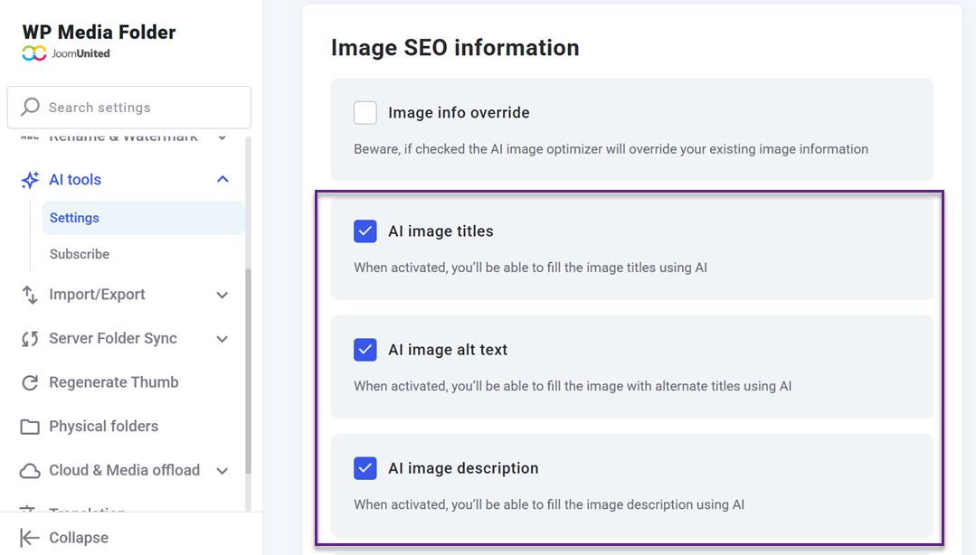 How to Set Up WP Media Folder AI for Multilingual Image Descriptions (for Multilanguage Sites)